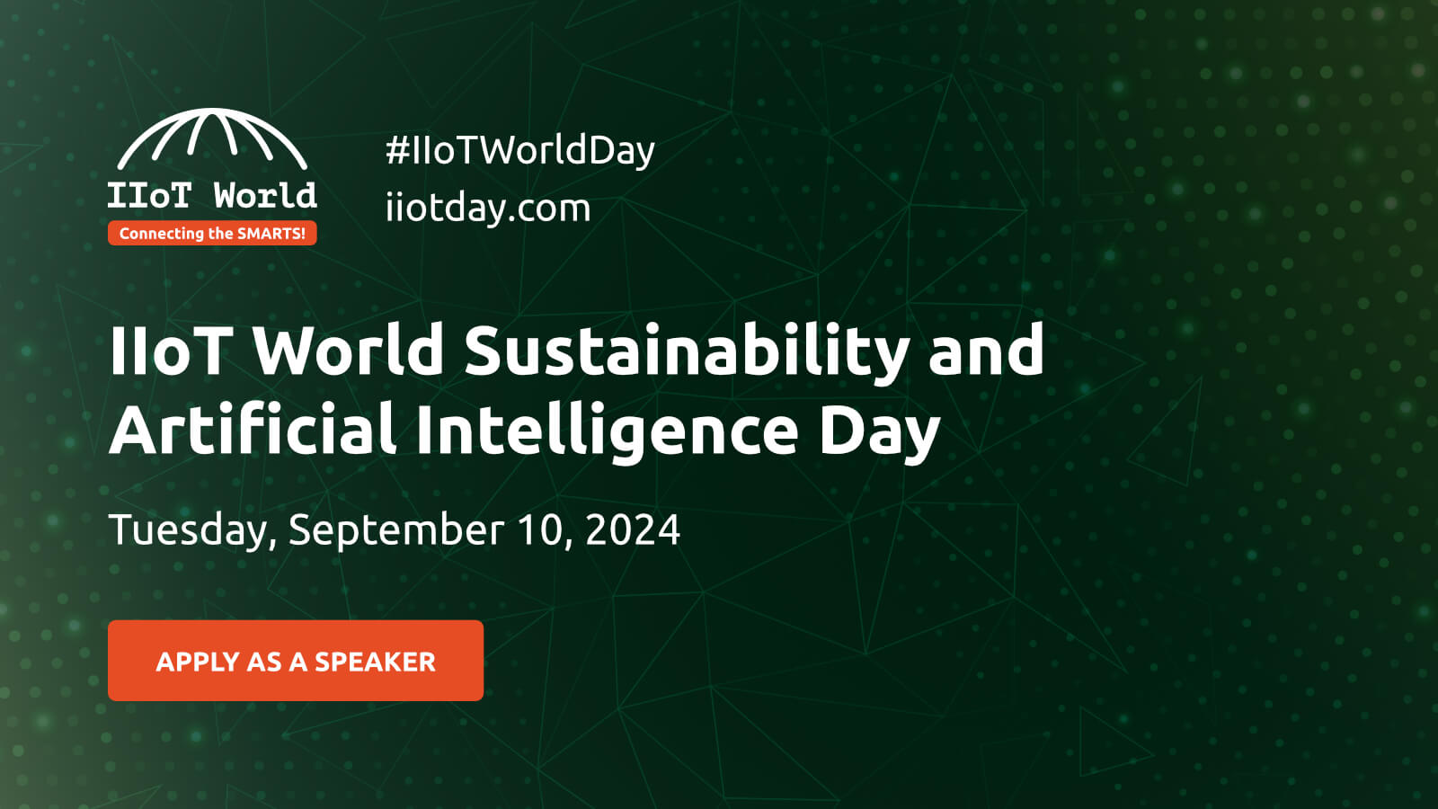 Sustainability and Artificial Intelligence Day 2024 - Speakers | IIoT Day